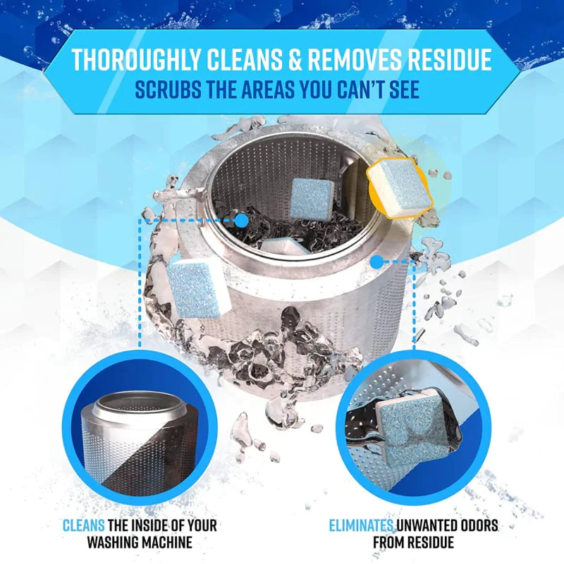 🔥 Buy 12 Get 12 FREE 🔥Washing Machine Deep Cleaner Tablets - Image 4
