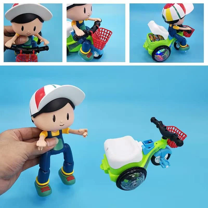 ⏰Last day 49% OFF🔥Stunt Tricycle for Kids: Music, Lights, 360° Rotation - Image 9